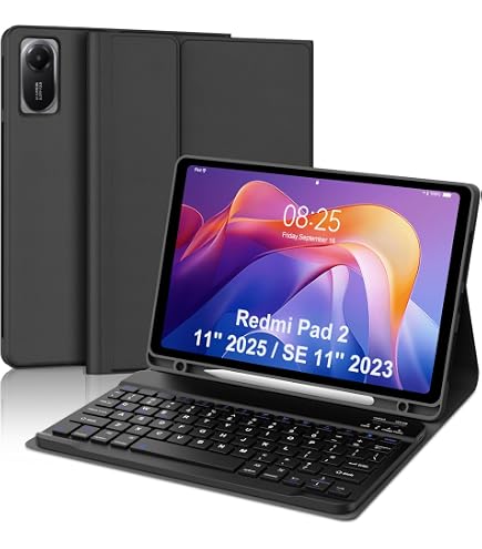 Amazon.com: NUWONAYA Keyboard Case for Xiaomi Redmi Pad SE 8.7